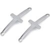 BESPORTBLE Conectores cruzados 10pcs Acero Inoxidable