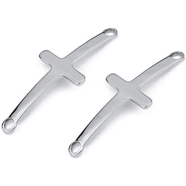 BESPORTBLE Conectores cruzados 10pcs Acero Inoxidable