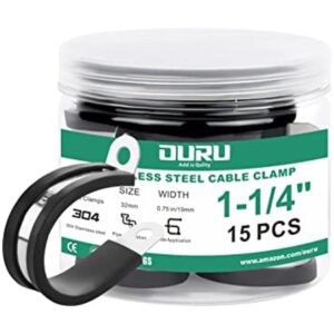OURU 15 abrazaderas de cable de 114 pulgadas abrazadera_1