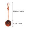 Nevperish Pelota de entrenamiento K9 con cuerda de