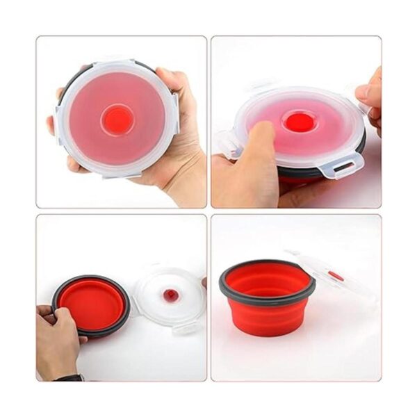 LUTER 2 cuencos plegables de silicona para perros cuenco_4