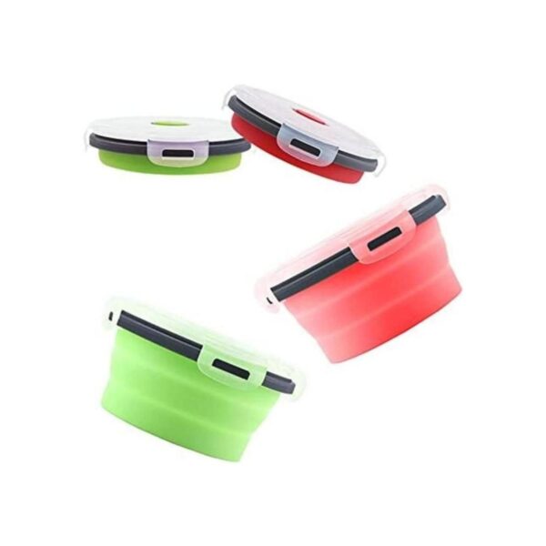 LUTER 2 cuencos plegables de silicona para perros cuenco_1