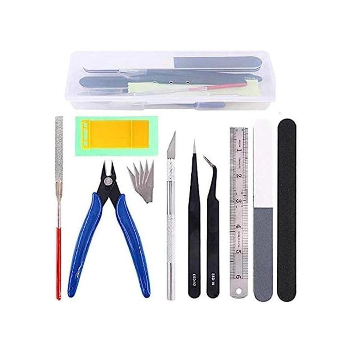 Kit de herramientas de modelo Gundam 15 piezas kit de