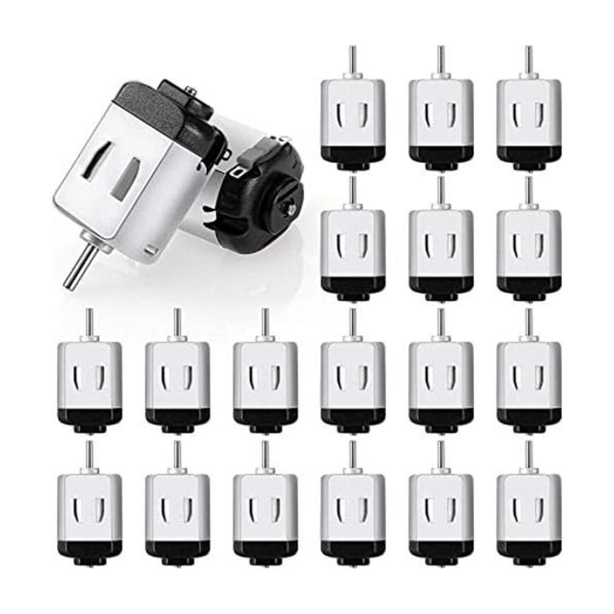 Mudder 20 piezas de micro motor eléctrico CC 1.53V