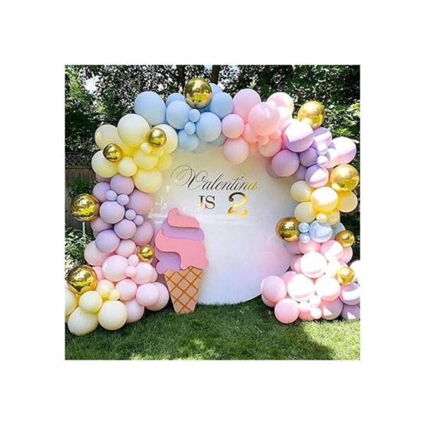 Kit de guirnalda de globos de macarrón de unicornio pastel_6