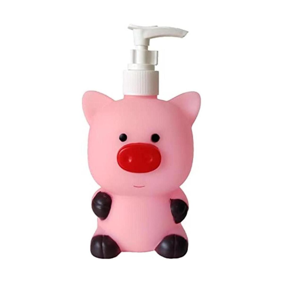 Dispensador de jabón de mano rellenable de vinilo de cerdo