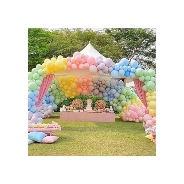 Kit de guirnalda de globos de macarrón de unicornio pastel_4