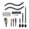 FOUUA Kit de herramientas de extensión de broca flexible y