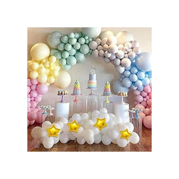 Kit de guirnalda de globos de macarrón de unicornio pastel_1