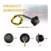 PSEQT Luces LED redondas de 34 pulgadas para marcador_2