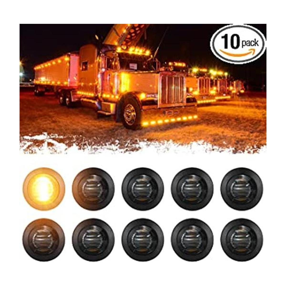PSEQT Luces LED redondas de 34 pulgadas para marcador