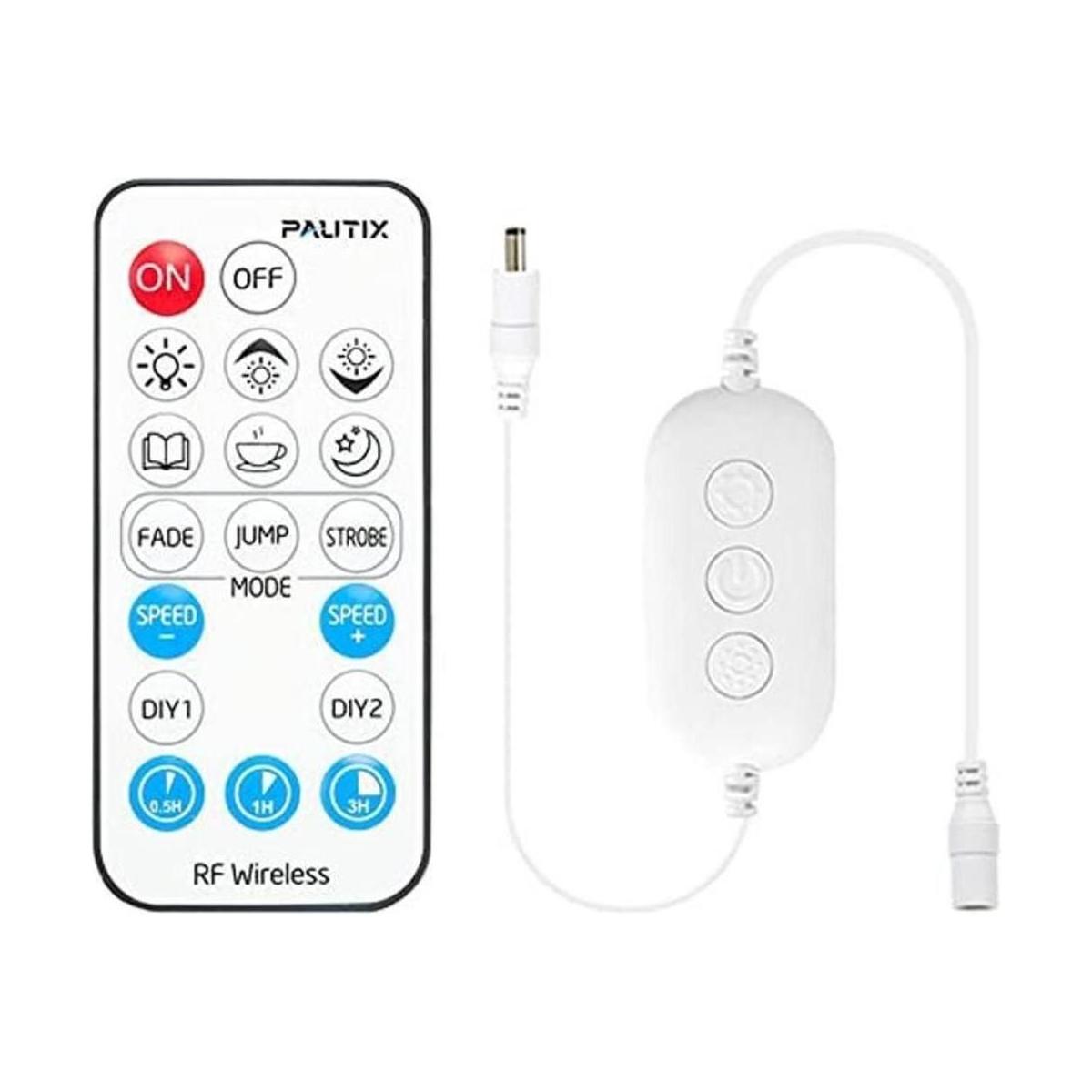 PAUTIX Regulador remoto RF para tira de luces LED de un
