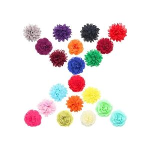 AngleKai 20 flores para perros 2 en 1 lazos para