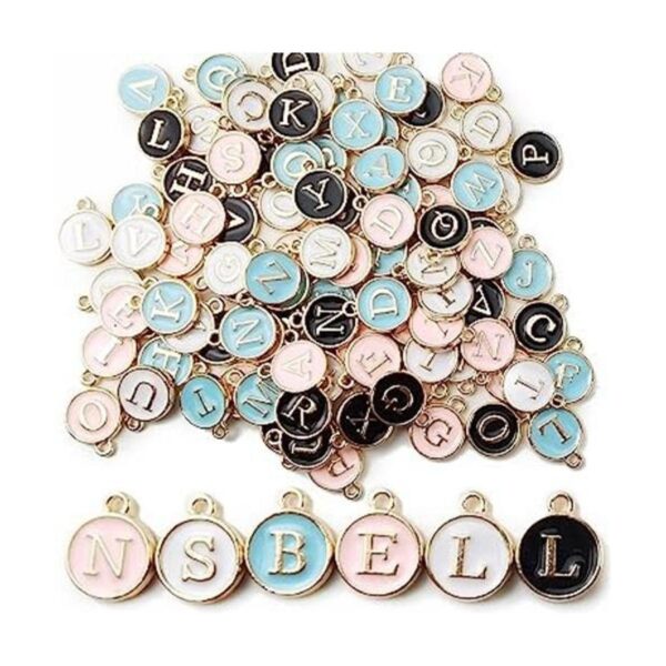 NSBELL 104 dijes de letras para hacer joyas para pulseras_1