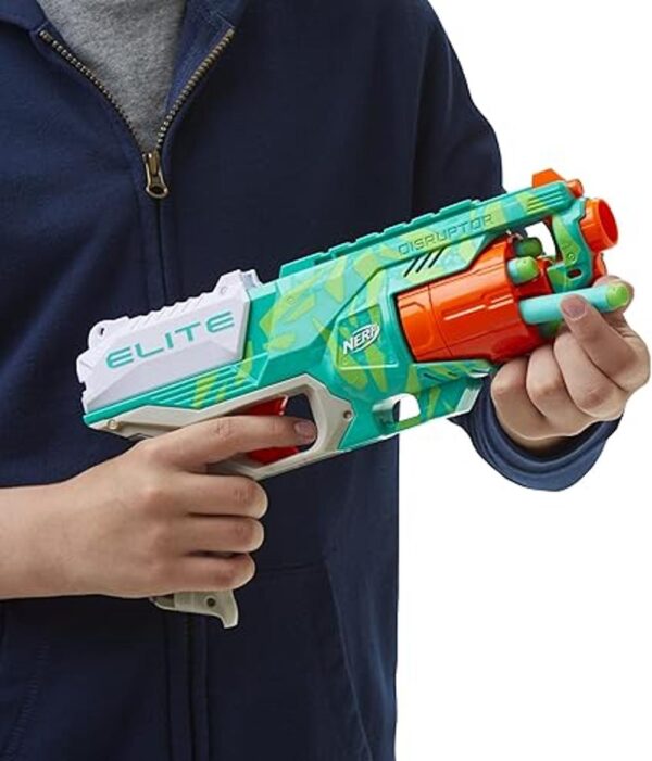 NERF Elite Disruptor Blaster Dynamic Green Tambor