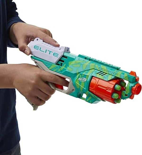 NERF Elite Disruptor Blaster Dynamic Green Tambor