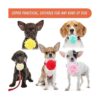 AngleKai 20 flores para perros 2 en 1 lazos para