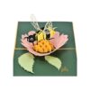 Tarjeta desplegable de abeja miel tarjetas de_2