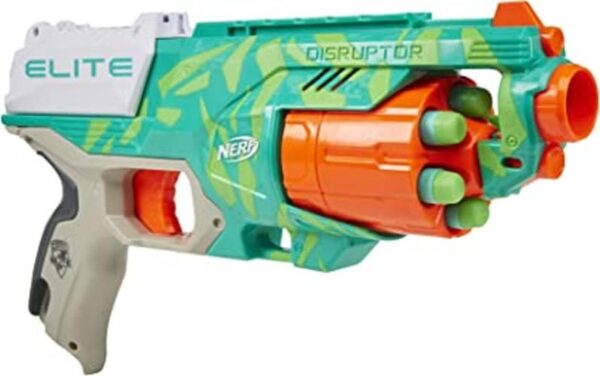 NERF Elite Disruptor Blaster Dynamic Green Tambor