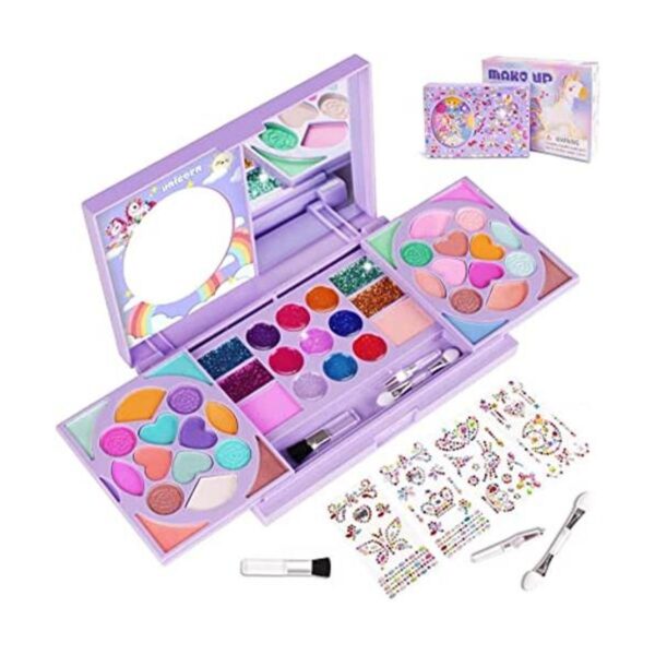 KIDCHEER Kit de maquillaje para niños para niñas_1