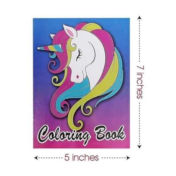 ArtCreativity Libros para colorear de unicornio para_3