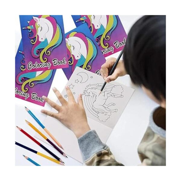 ArtCreativity Libros para colorear de unicornio para_5