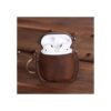 Jkhome Funda de piel auténtica para AirPods 2 1 con_3