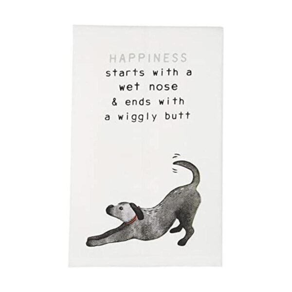 Happiness Starts Toalla de perro_1