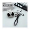 Funda compatible con AirPods 3 funda de calavera luminosa