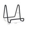 TetraTeknica Soporte cuadrado de 4 pulgadas DS02B para