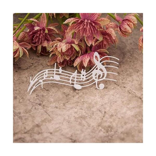 Notas musicales y ballet troqueles de corte para niña_4