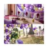 Kit de arco de guirnalda de globos morados 129 unidades_6