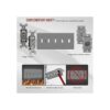 ENERLITES Five Gang Placa de pared para interruptor de