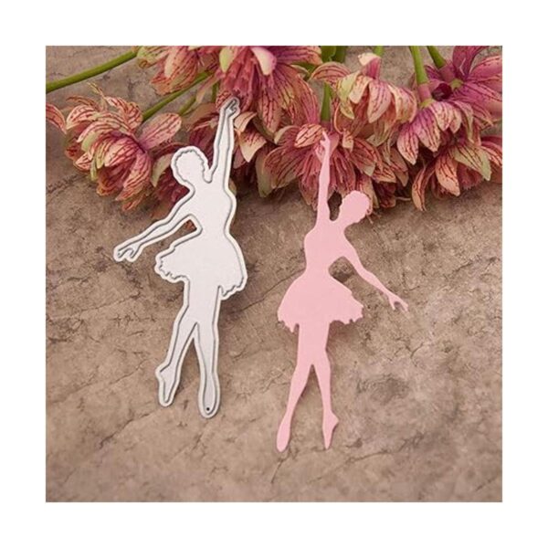Notas musicales y ballet troqueles de corte para niña_5