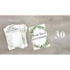 Tarjetas de juego de despedida de soltera juego de_3