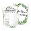 Tarjetas de juego de despedida de soltera juego de_1