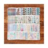 PUDIS 100 hojas de calcomanías de puntos washi para