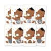 Juego de tarjetas de rifa para baby shower boletos de_1