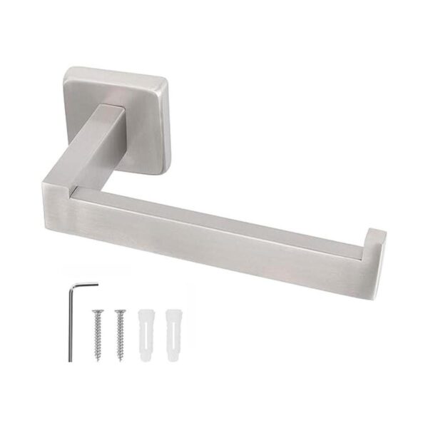 NearMoon Soporte cuadrado para papel higiénico de acero