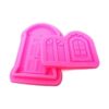 Honbay 2 moldes de silicona para puertas y ventanas para