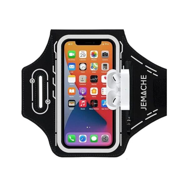 JEMACHE Brazalete de correr para iPhone 14 13 12 11 XR_1
