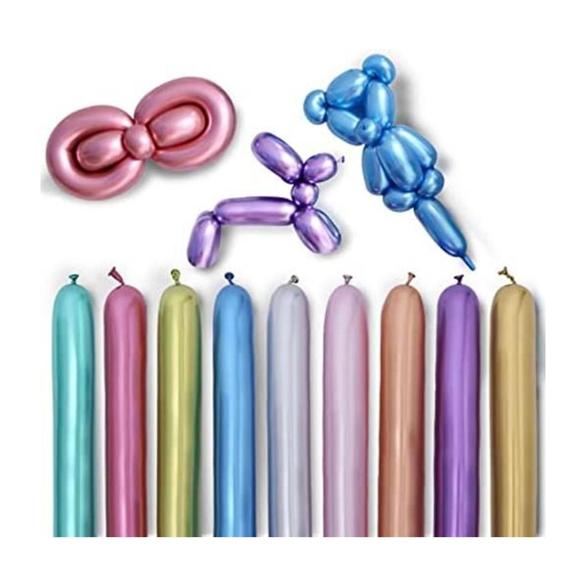 Globos metálicos de 260Q para globos de animales 100