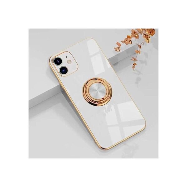 Omorro Funda para iPhone 12 Mini anillo con soporte de_1