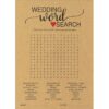 He Said She Said y Wedding Word Search Juegos de ducha