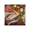 Gejoy 4 piezas de peces falsos de Halloween simulados de