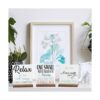 4 piezas de citas inspiradoras decoración de escritorio