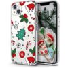 Newseego Compatible con iPhone 13 Funda de Navidad Serie_1