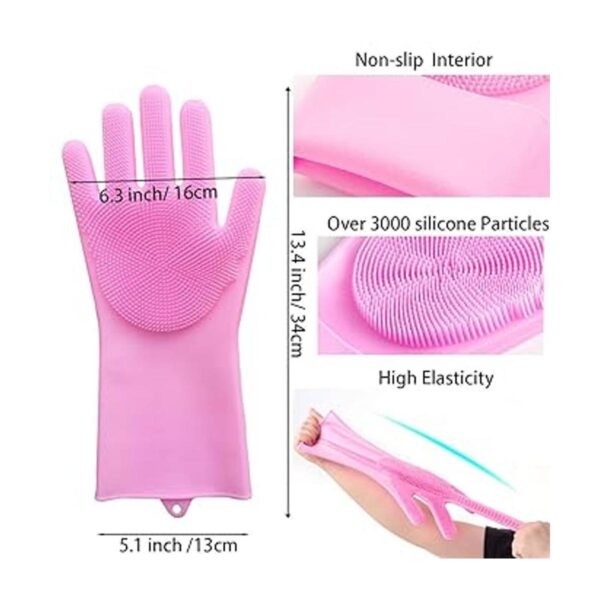 Guantes de aseo para mascotas para baño y depilación_6