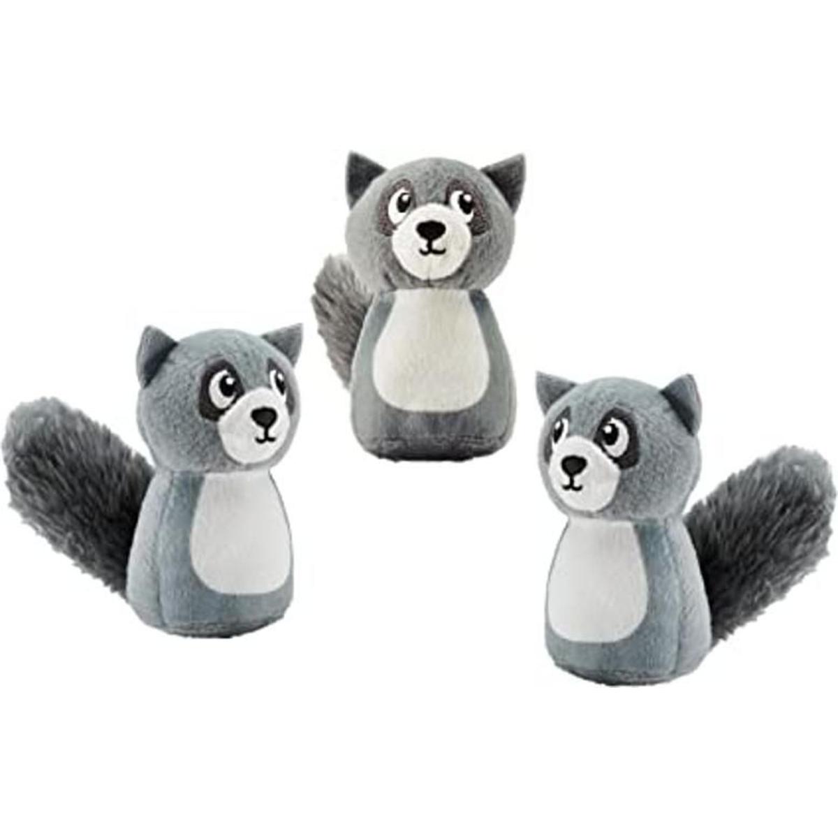 Outward Hound Squeakin Racoon Hide A Puzzle juguetes de