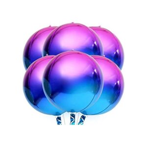 Globos morados metálicos grandes de 22 pulgadas paquete_1